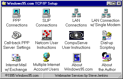 Windows95.com TCP/IP Setup